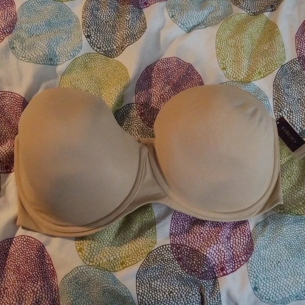 Lane Bryant Cacique Strapless Bra 42G NWT